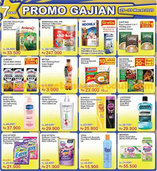 Katalog Indomaret  Promo  GAJIAN  Periode 25 31 Maret 2022 