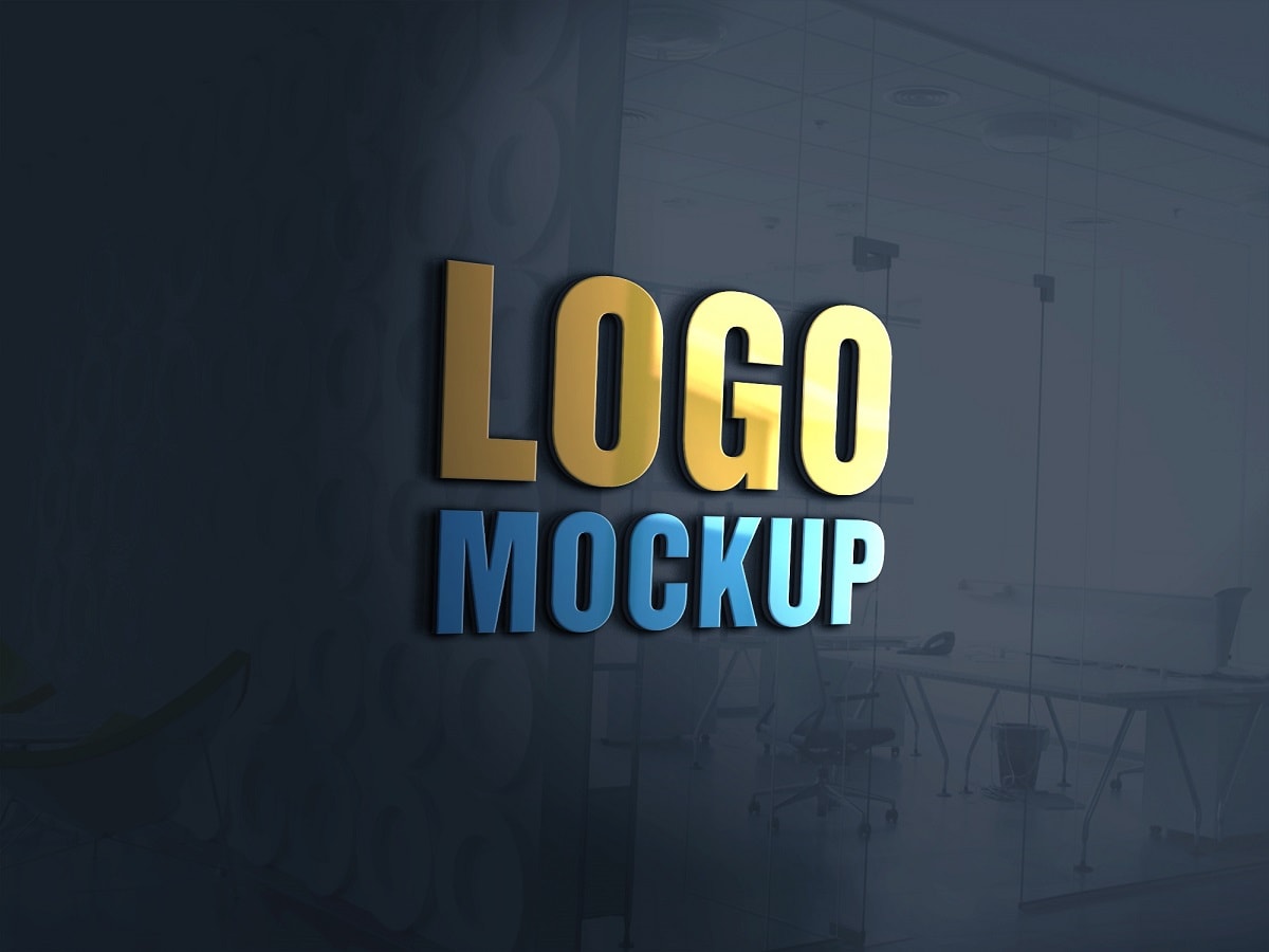 Download Free 411+ 3D Gold Logo Mockup Psd Free Download Yellowimages Mockups for Cricut, Silhouette and Other Machine