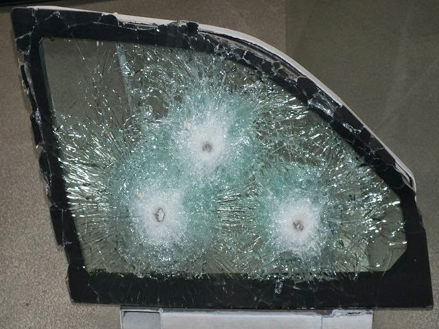 Bullet resistant glass