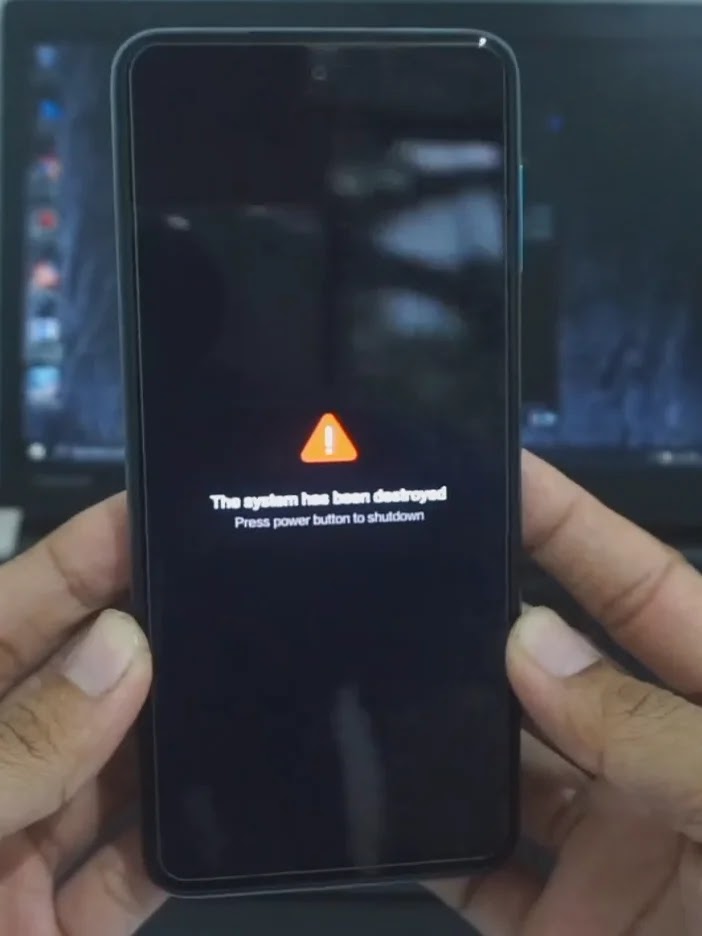 The system has been destroyed xiaomi redmi. The System has been destroyed Xiaomi Redmi Note 9.