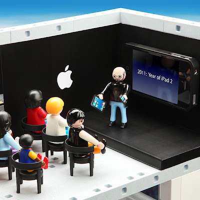 Steve Jobs fait sa keynote sur l'iPad et l'iPhone