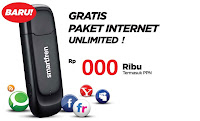 Tutorial Cara Hack Pulsa Modem SmartFren Gratis Internet Unlimited