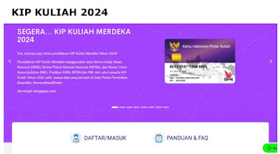 Panduan KIP Kuliah 2024