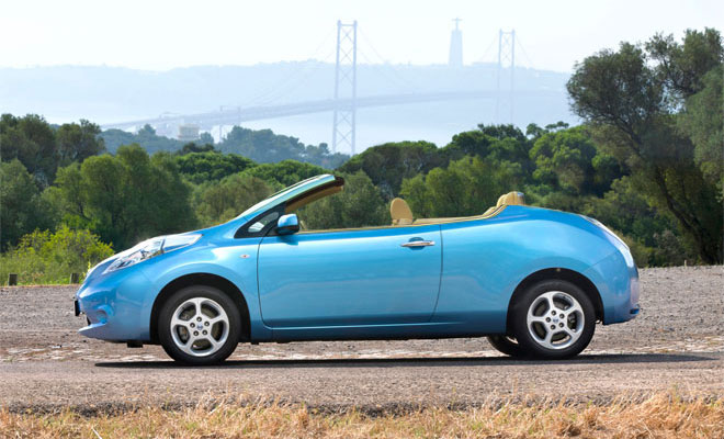 Nissan Leaf convertible