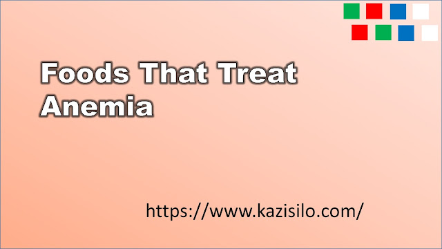 Foods That Treat Anemia health tips