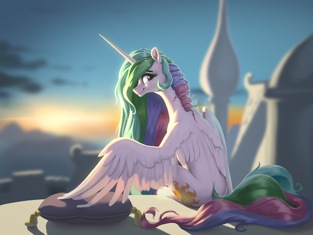 My Little Pony Celestia Day Discussion Author Calpain