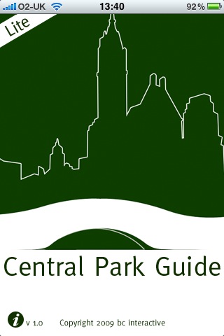 new york city central park map. iphone Apps For New York City