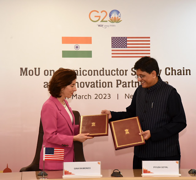 India Inks MoU with US for Semiconductor Supply Chain and Innovation