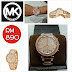 MICHAEL KORS Women's Chronograph Parker Bracelet Watch MK5857 (Rose Gold Tone) 