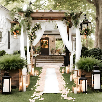 home front wedding-foyer entryway decor-front porch-front garden-wedding planning-Weddings by KMich-Philadelphia PA