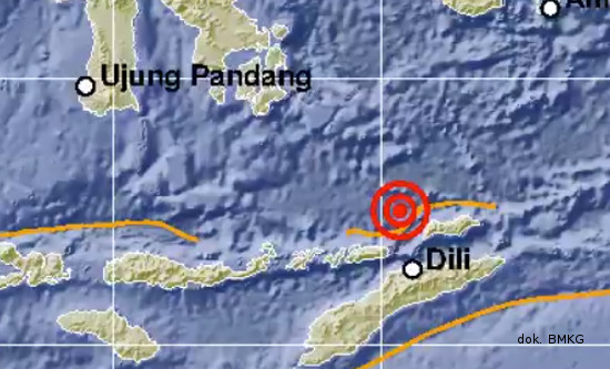 Berturut-turut, Dua Gempa Guncang Alo, NTT dan Hasel, Maluku Utara