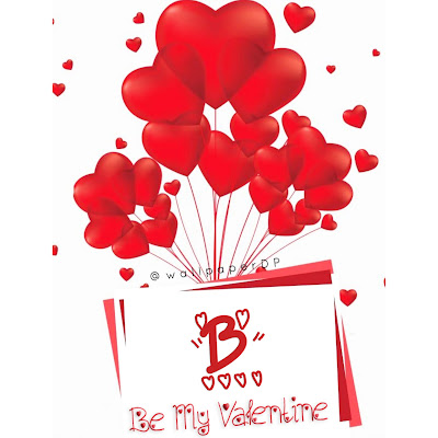 Be my valentine love alphabets Letter Dpz for Facebook and WhatsApp