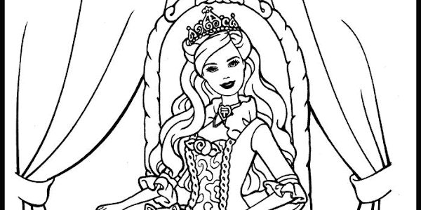 Imagens De Desenhos Para Colorir Da Barbie