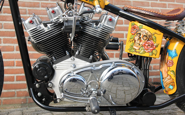 Harley Davidson By Iron Pit