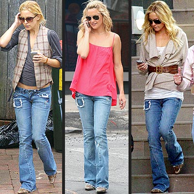 kate hudson style. Kate Hudson - same jeans, different look