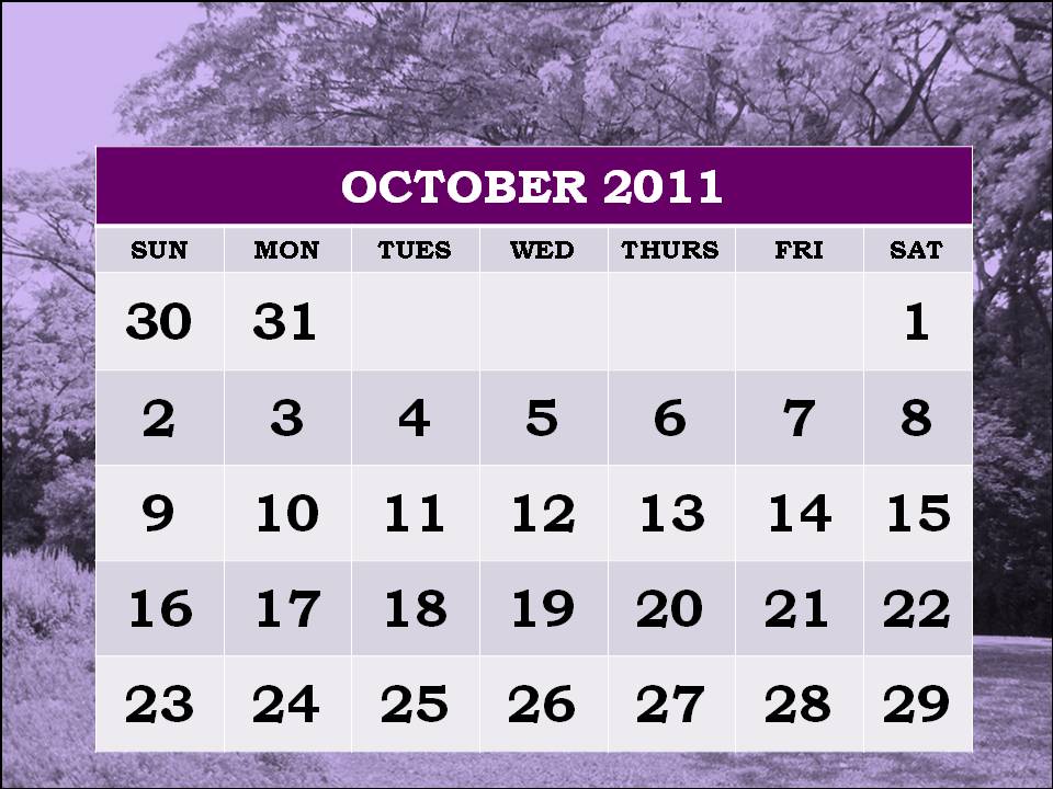 october 2011 calendar with holidays. calendardownload and observances the printable american holidays and printprintable On it also an integrated windows word October+2011+calendar