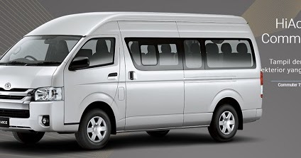 Eksterior Toyota Hiace Commuter Advanced Luxury 2019 