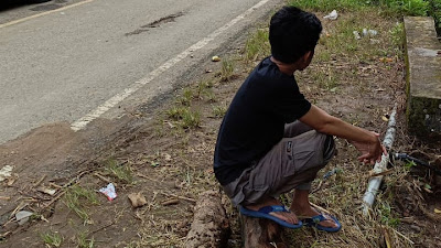 Tanah Longsor Penyebab Kemacetan Panjang Di Kulinjang Enrekang