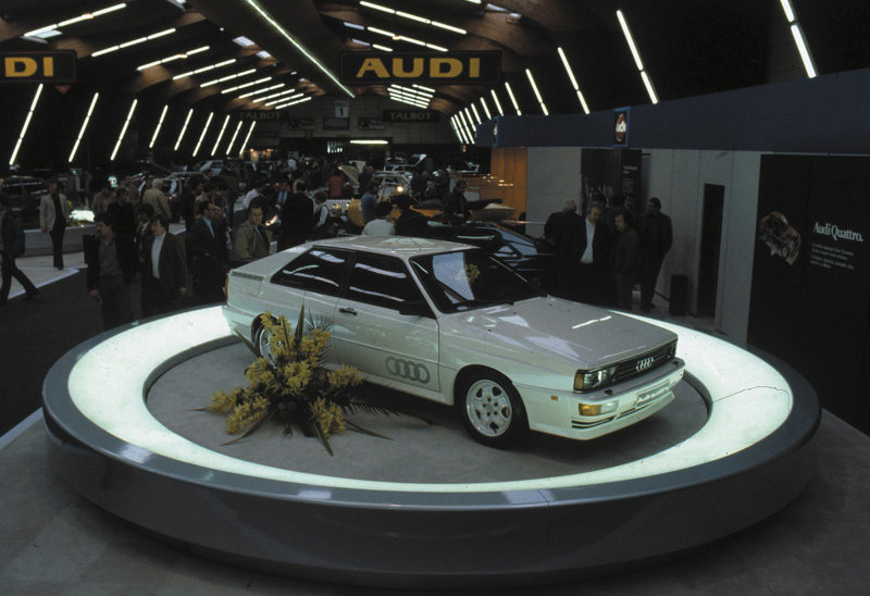 1980 Audi Quattro. Audi Quattro, 1980