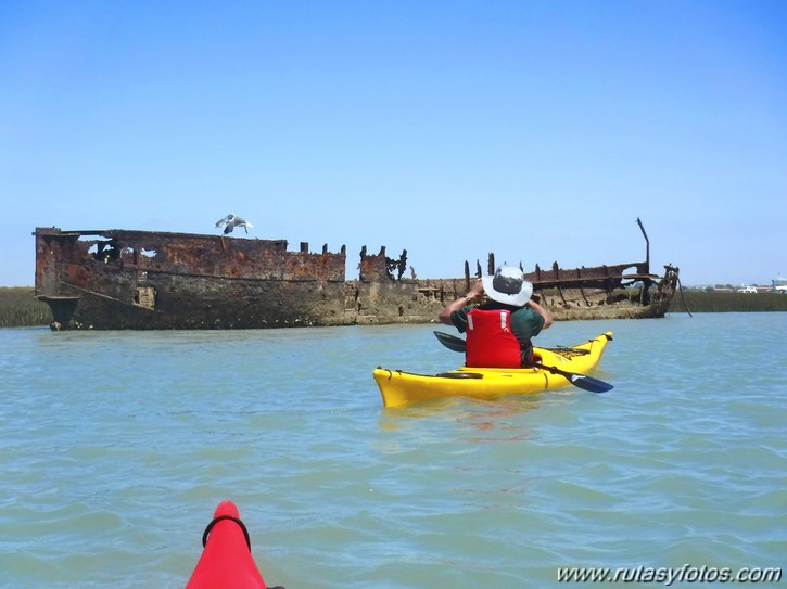 Kayak Playa del Castillo - Sancti Petri