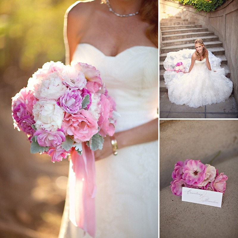 8OakandtheOwl_Pink Peony and Rose Bouquet