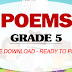 POEMS for Grade 5 (Free Download)