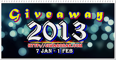 giveaway jiwarosak dot com