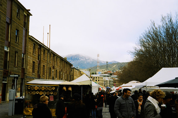 Hobart Tasmania Salamanca Markets