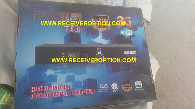 HOW TO ACTIVE COMPANY SERVER ECHOLINK 70D HD RECEIVER