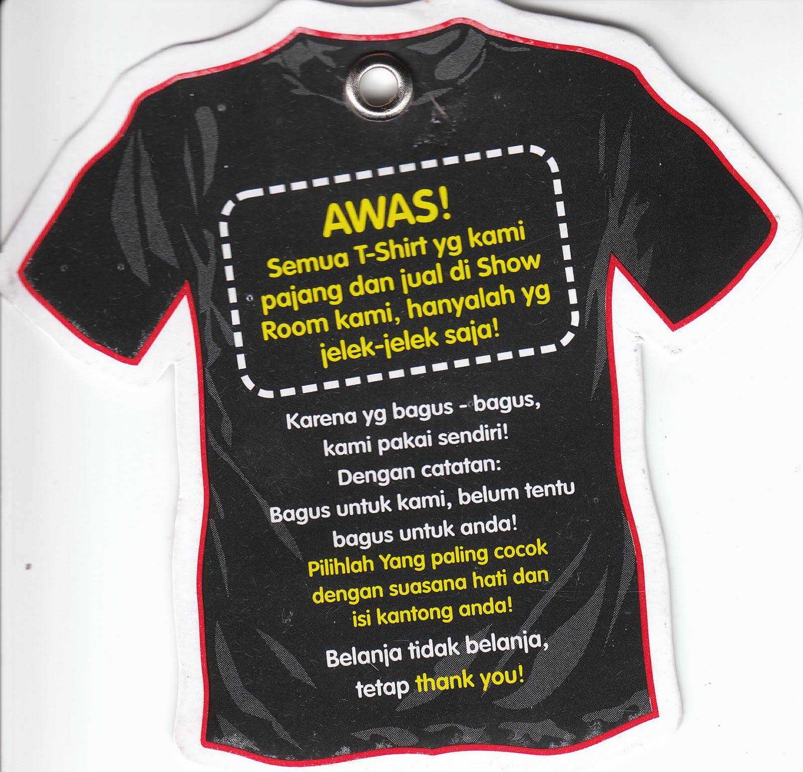 Hikari Kaos Kaos Unik Made in Indonesia