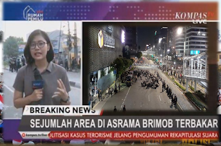 reporter kompas tv viral