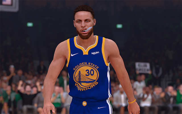 NBA 2K19 Stephen Curry Cyberface