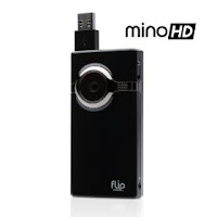 Flip Video MinoHD Camcorder, 60 Minutes (Black)