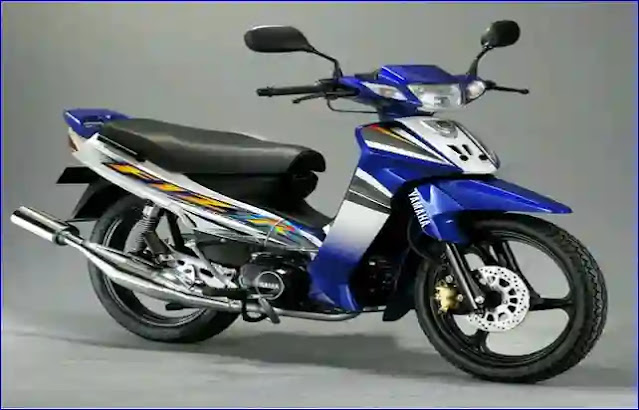 gambar motor fiz r warna biru