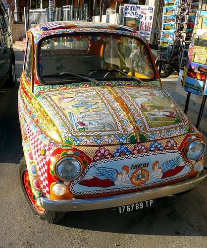 Fantastic Italian Art Car - Fiat 500