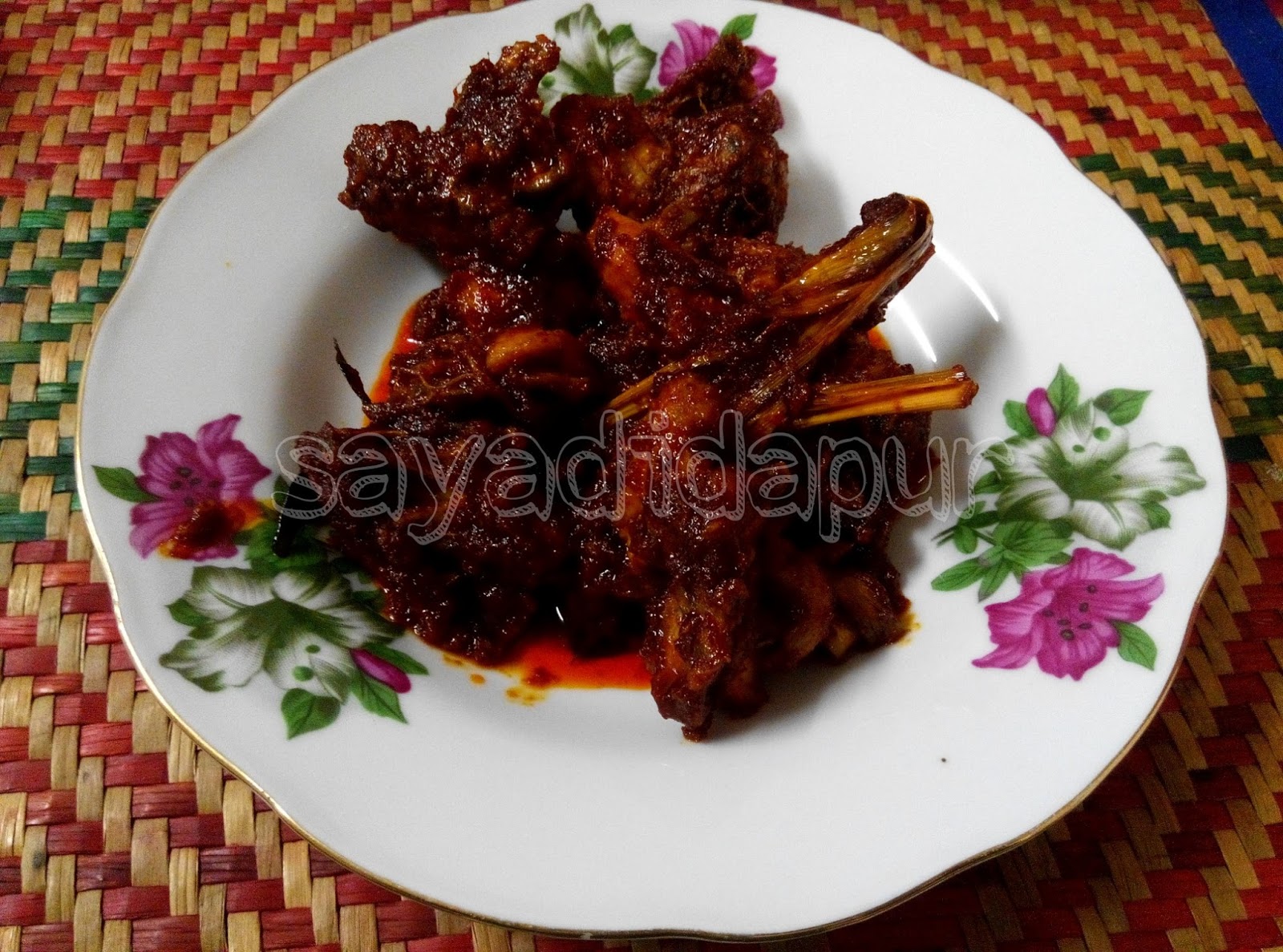 Cooking Time !: RESEPI AYAM MASAK BALI AISHA SHUKOR