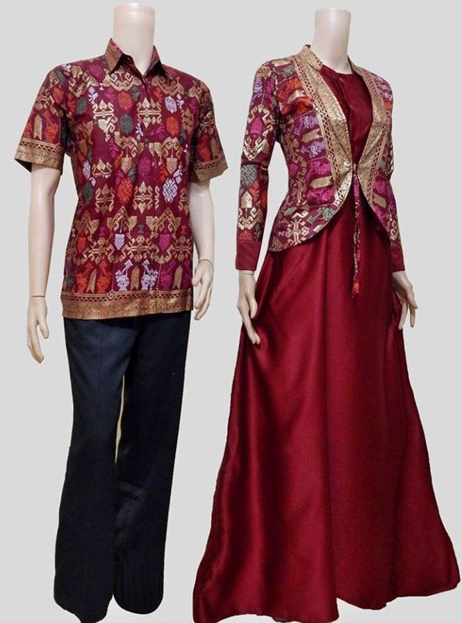 ッ 24+ model baju batik muslim couple modern terbaru dan 