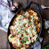 MUSHROOM BOLOGNESE SPAGHETTI SQUASH CASSEROLE
