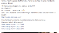 Perodua Bezza Masalah
