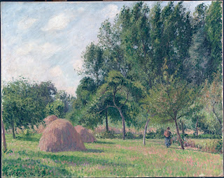 Haystacks, Morning, Eragny, 1899