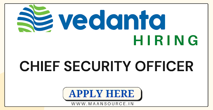 Vedenta Hiring - Chief Security Officer