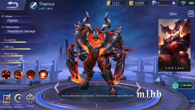 Review Hero fighter Thamus MLBB