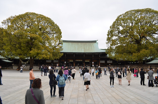 Main shrine at Meiji Jingu