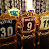 PHOTOS: Obafemi Martins Turns Jerseys from Ex-Clubs to Dining Room Furniture