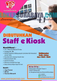 Walk In Interview Terbaru di PT. Jane Intan Permata (JIP) Surabaya Juni 2019