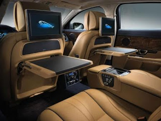 Jaguar XJ luxury interior images