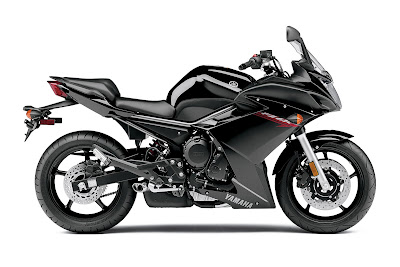 2011 Yamaha FZ6R Black Color