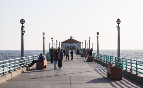 Manhattan Beach Pier California