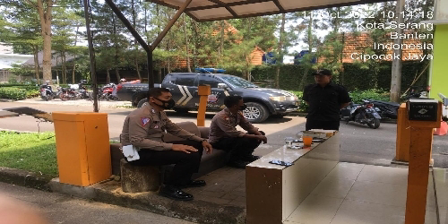 Polsek Cipocok Jaya Polresta Serang Kota Patroli  Serta Sampaikan Pesan Kamtibmas 