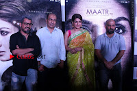 Bollywood Actress Raveena Tandon in Transparent Green Saree at Trailer Launch Of Film Maatr  0032.JPG